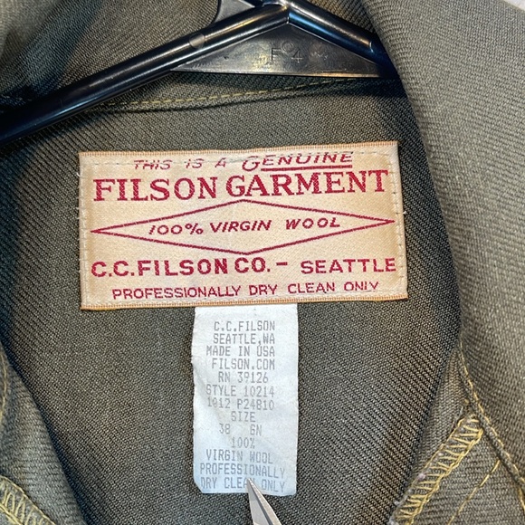 Vintage Filson Forestry Wool Cruiser size 38 - Picture 6 of 10